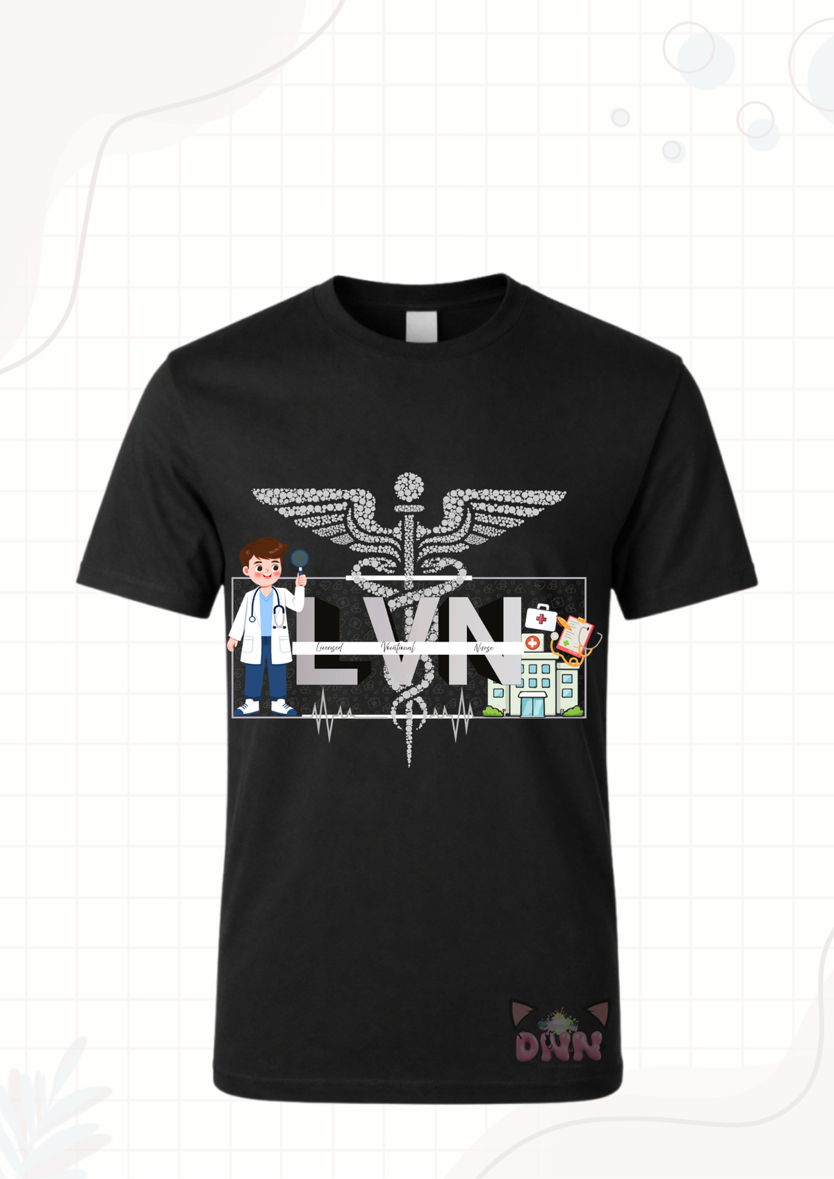 LVN Nurse Men Tee Shirts