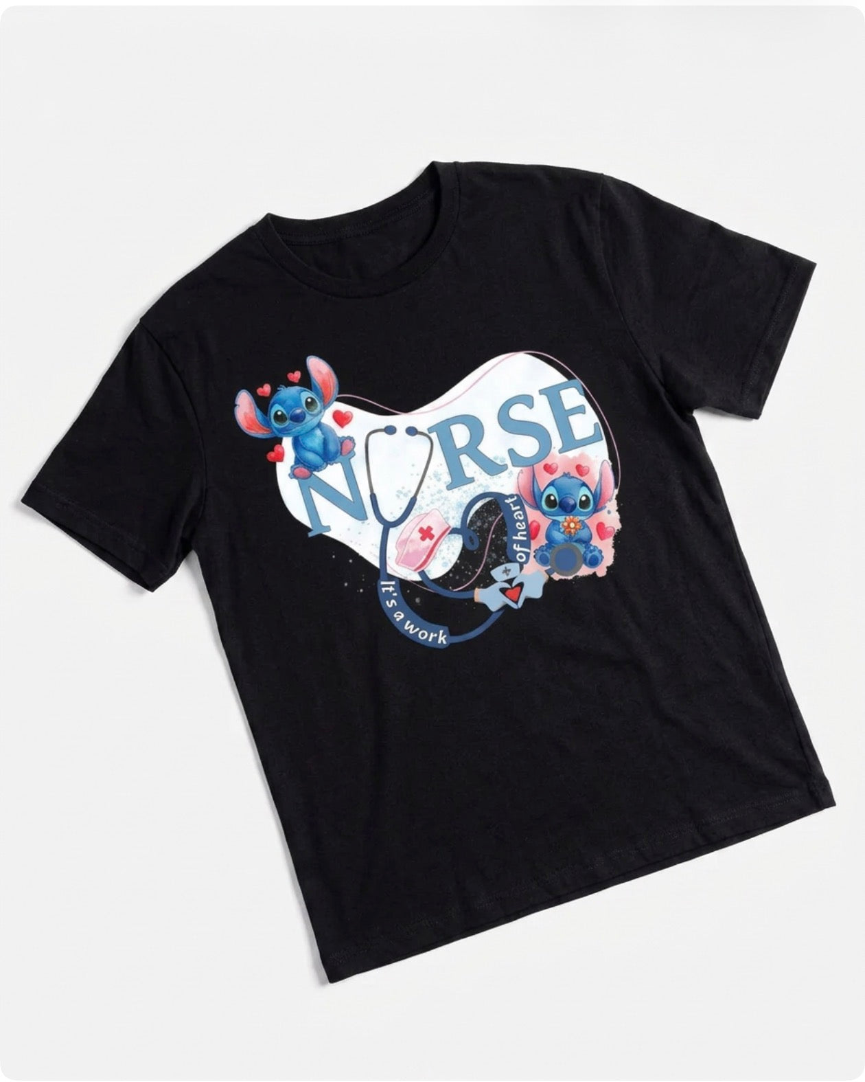Stitch Nurse Tee Shirts