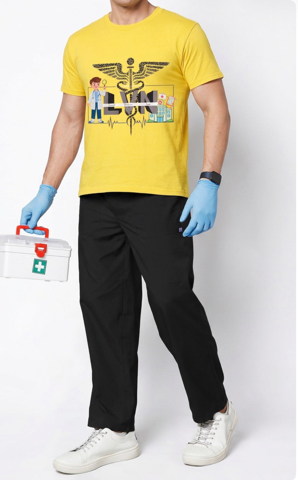 LVN Nurse Men Tee Shirts
