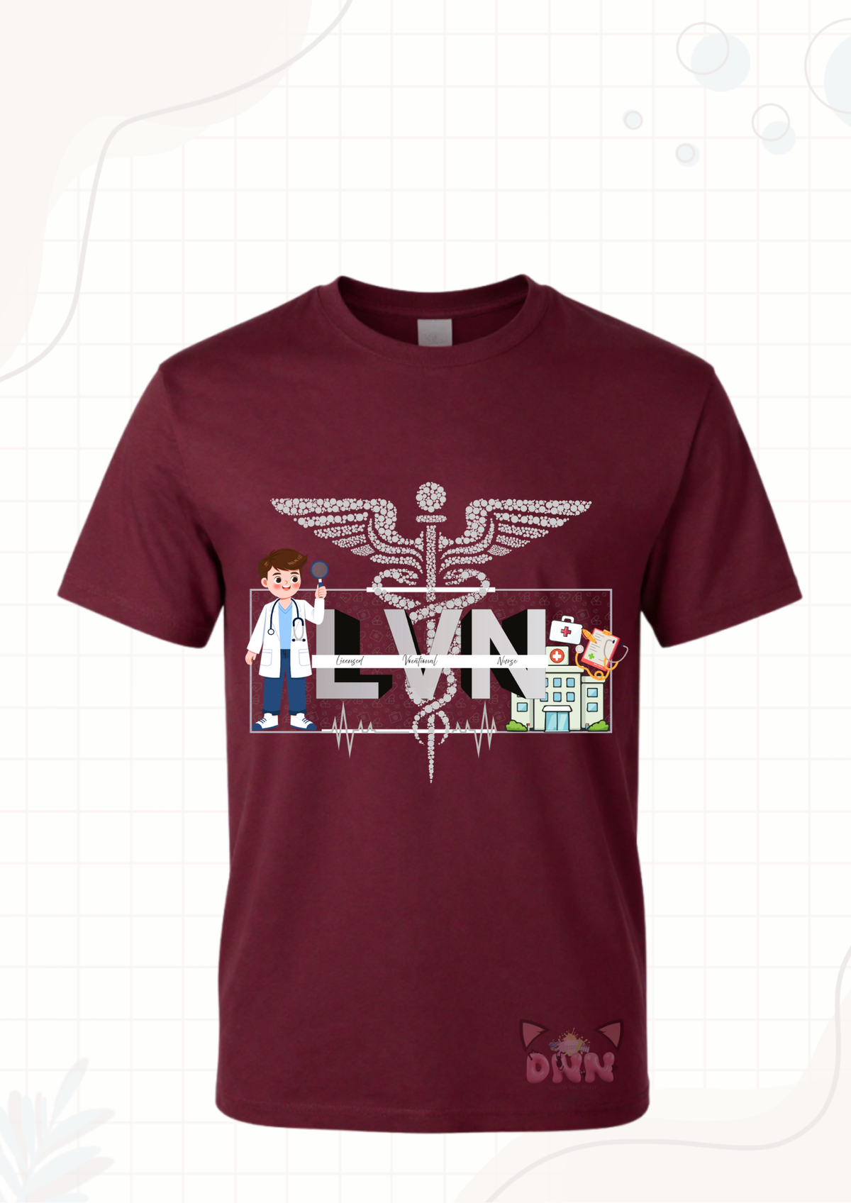 LVN Nurse Men Tee Shirts