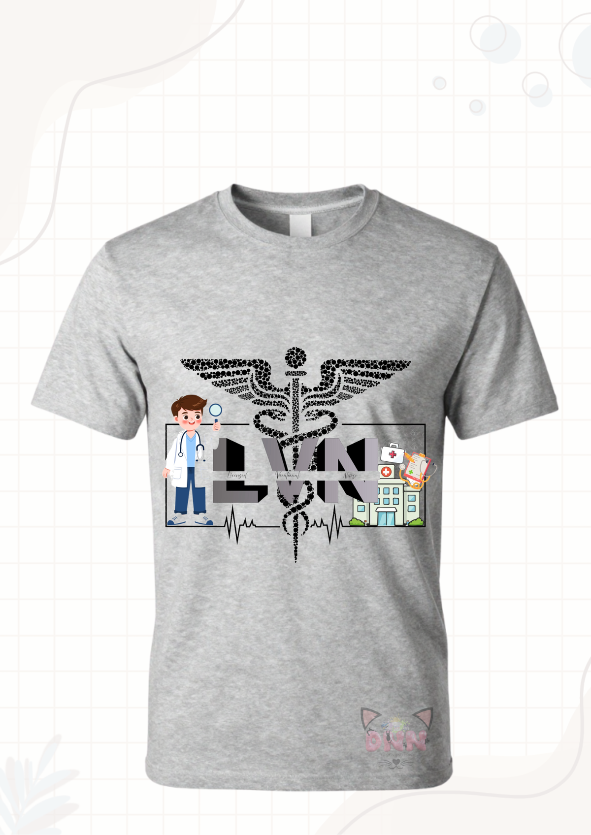 LVN Nurse Men Tee Shirts