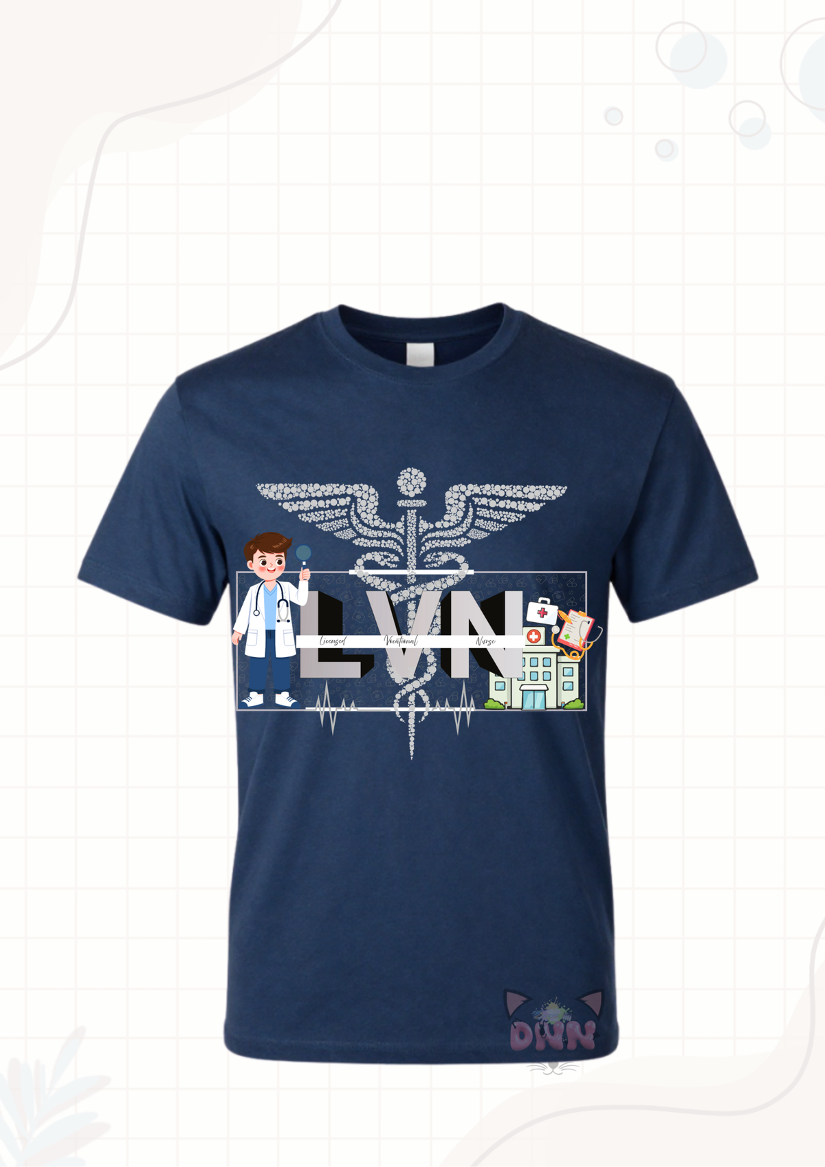 LVN Nurse Men Tee Shirts
